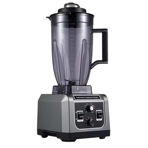 Blender commercial électrique 6L, haute puissance, pour smoothies, 10 vitesses, boîtier en plastique, processeur de lait de soja et de baies pour usage hôtelier - Product Image 1