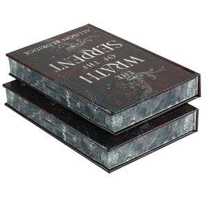 <span class=keywords><strong>Libro</strong></span> de tapa dura personalizado con borde estampado y pintado, impreso en papel kraft - Product Image 6