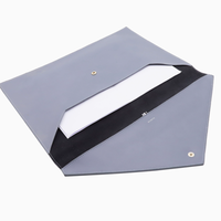 Housse minimaliste en cuir PU pour iPad, design enveloppe, protection pour ordinateur portable, étui intérieur fin pour iPad, idéal pour le bureau