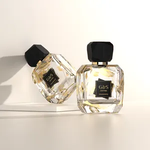 Lüks özel parfüm şişesi boş parfüm şişesi 50ml 100ml özel kendi logo parfüm şişeleri