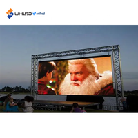 Mur de vidéo de scène géant étanche P3.91 écran LED extérieur de location 500*1000mm film de location écran de visualisation LED mur vidéo