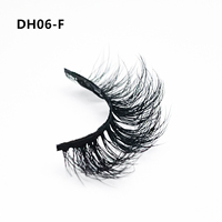 Ensemble d'eye-liner magnétique de simulation 3D, doux et confortable, avec trois paires de faux cils magnétiques