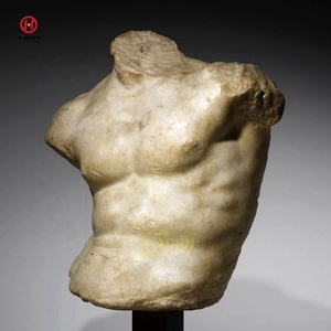 <span class=keywords><strong>Escultura</strong></span> <span class=keywords><strong>de</strong></span> <span class=keywords><strong>Torso</strong></span> <span class=keywords><strong>de</strong></span> Mármol Desnudo Griego Antiguo <span class=keywords><strong>de</strong></span> Tamaño Real - Product Image 4