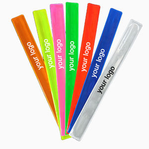 PVC <strong>Slap</strong> Bracelets Reflective <strong>Slap</strong> <strong>Wristband</strong> Oem Cartoon Custom Printing <strong>Wristband</strong> <strong>Slap</strong> <strong>Silicone</strong> Wrist Band Bracelet - Product Image 2