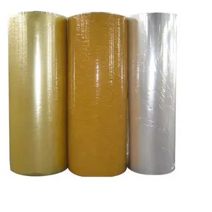 Doorzichtige Geelachtige Acryllijm 38 40 45 48 52mic Bopp Zelfklevende Verpakking Grote Gom Jumbo Rol Tape Rollen
