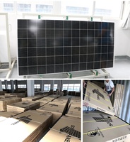 Panneaux solaires de toiture WHC SOLAR 550W monocristallins PERC BIPV N-Type entièrement noirs pour maison