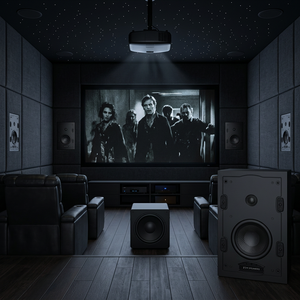 Sistema de Altavoces para Cine en Casa, Altavoces Metálicos de Alta Gama, Sistema de Altavoces de Bajos, Solución de Equipamiento para Cine en Casa de 6.5 Pulgadas - Product Image 1