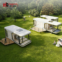 Cammi House : Maison conteneur capsule spatiale, écologique, durable, appartement modulaire avec fonctions intelligentes, chambre de glamping pour les vacances