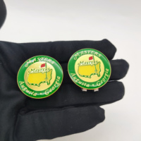 Badge personnalisé en métal, badge en émail doux, étiquette de golf, épingle, logo de ceinture, aimant, badge de golf, clip de casquette