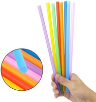 Usine Uchampak Vente en gros Couleur personnalisée Taille 100% PLA Biodégradable Lait Jus Boisson PLA Pailles Fournisseur