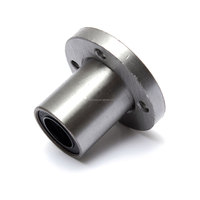 Bloque de Guía Lineal Duradero LM16UU, Rodamiento Deslizante para Carril de Guía LM16 CNC
