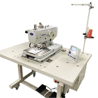 Machine à œillets à trou rond à aiguille unique RN-9820D pour coudre des trous de bouton du composant de moteur de noyau de jean