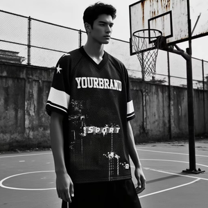 Camiseta de fútbol para hombre de malla de Club Deportivo Retro personalizada de alta calidad 2025 - Product Image 2