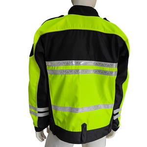 Gilet de sécurité de classe 2 avec fermeture éclair sur le devant et plusieurs poches, gilet haute visibilité, conforme aux normes ANSI/<span class=keywords><strong>ISEA</strong></span> - Product Image 2