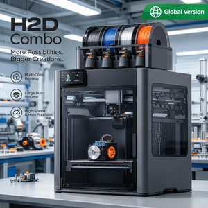 Closed H2D 3D Printer International Unlocked Freely Connect EU UK Standard High Speed Auto Leveling Desktop FDM Workshops and Sm - Product Image 2