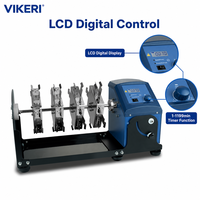 Mixer Tabung Digital LCD MX-RL-pro Grosir, Pengaduk Goyang dengan Kecepatan Variabel 10-70rpm untuk Penggunaan Laboratorium Klinis dan Rumah Sakit