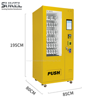 Máquina Expendedora Inteligente SUKEL con Sistema Nayax y SDK - Solución Global de Vending con Pantalla Táctil de Acero Inoxidable