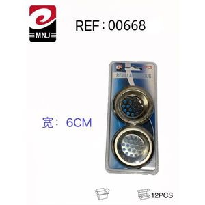 Rejilla Desage Double Bubble 6Cm Stainless Steel Drain Cover Kitchen Sink - Product Image 1