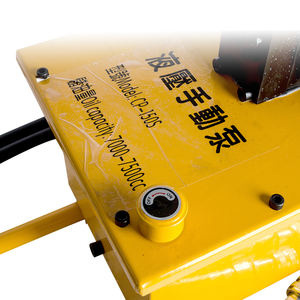 Pompe à huile haute pression à double effet manuelle CP-150S avec roues, 70 MPa, pompe manuelle hydraulique - Product Image 5