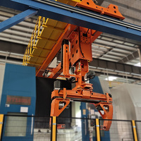 Robot portique de manutention de charge lourde sur mesure 1,2 tonne pour moyeu de roue de train, avec chargement et déchargement automatique par tour CNC