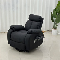 Fauteuil de salon moderne et confortable Yicheng Beauty, convertible en lit en tissu à 180 degrés, idéal pour le bureau ou la détente - En promotion