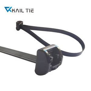 1/2 "UV Resistact Acetal Resistente a la intemperie Negro POM Hebilla doble Correa de amarre de plástico - Product Image 5