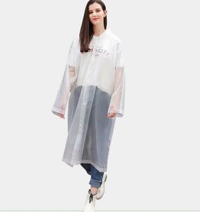 Tự động Eva Áo mưa máy làm cho người lớn và trẻ em làm cho không thấm nước Eva áo mưa với mui xe và tay áo - Product Image 3