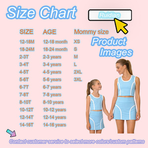 Completo da Yoga/Tennis 2 Pezzi per Ragazze OEM, Set Yoga per Bambini Personalizzabile Colore e Fantasia, Basso MOQ, Alta Elasticità, Asciugatura Rapida, per Ingrosso - Product Image 6