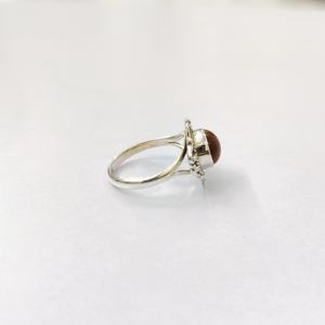 Bague œil de tigre de conception artisanale, en argent sterling 925, avec pierre précieuse, réglable, collection de bagues fines, bijoux en argent, prix de gros - Product Image 2