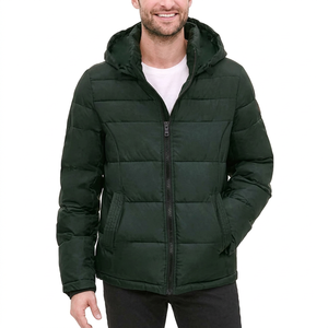 <b>Men's</b> Winter Puffer <b>Jacket</b> Custom Made High Quality Latest Style <b>Long</b> Sleeve Hooded Collar Front Waterproof Windproof Reasonable - Product Image 1