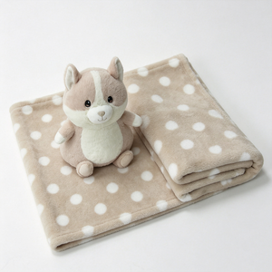 Custom Beige Shiba Plush <b>Backpack</b> Cute Dog Toy with PP Cotton Filling 51cm-99cm Size - Product Image 4