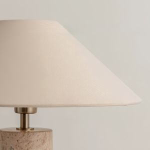 <span class=keywords><strong>Lampada</strong></span> <span class=keywords><strong>da</strong></span> <span class=keywords><strong>tavolo</strong></span> in travertino giallo Vintage Wabi-Sabi: decoro in marmo di metà secolo per soggiorno, studio, camera <span class=keywords><strong>da</strong></span> letto, CE - Certified - Product Image 4