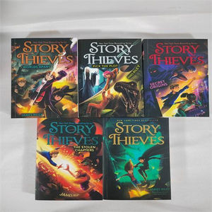 Collection complète de romans anglais « Voleurs d'histoires », coffret de 5 livres sur le thème de l'agriculture, en carton - Product Image 4