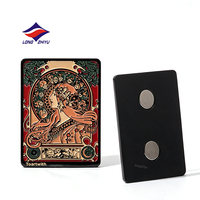 LZY Aimants de réfrigérateur 2D en métal personnalisés, 20 ans d'expérience, en alliage métallique, en forme de pyramide, cadeau, nouveau souvenir décoratif pour la maison, aimant de réfrigérateur