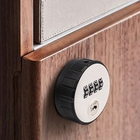 Serrure à code numérique YH1210, serrure à combinaison, serrure de sécurité pour coffre-fort, porte d'armoire, tiroir