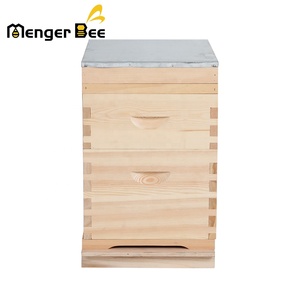 Colmena Australiana Menger Bee de 10 Cuadros de Alta Calidad, de Pino Neozelandés de 2 Capas, Sin Ensamblar, con Tapa Ventilada de 20mm de Grosor - Product Image 2