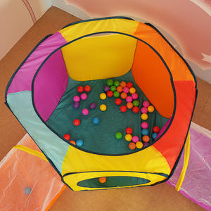 5in1 <span class=keywords><strong>Tente</strong></span> Ensemble Aire De Jeux Extérieure Ball Pit Big Popup House Intérieur Extérieur <span class=keywords><strong>Tente</strong></span> Tunnel <span class=keywords><strong>Pas</strong></span> <span class=keywords><strong>Cher</strong></span> Enfants <span class=keywords><strong>Tente</strong></span> - Product Image 5