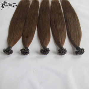 Distribuidor al por <span class=keywords><strong>mayor</strong></span> del <span class=keywords><strong>templo</strong></span> indio U punta extensiones de cabello Remy - Product Image 6