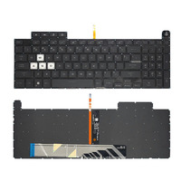 Clavier pour ordinateur portable Asus FA507 FA507R FX507Z FX707 FX517, clavier d'ordinateur portable avec rétroéclairage pour ordinateur portable Asus