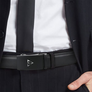 مصنع حزام مخصص مخصص للرجال أصلي ، فاخر قابل للتعديل حسب الطلب للرجال - Product Image 3