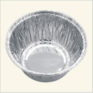 กระทะอลูมิเนียมฟอยล์ทรงกลมแบบใช้แล้วทิ้งกระทะฟอยล์ขนาดเล็กทนทานสำหรับงานปาร์ตี้เบเกอรี่คาเฟ่ร้านอาหารใช้ในบ้าน - Product Image 1