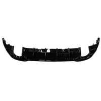Double sortie extérieure en Fiber de carbone, tuyau d'échappement simple, diffuseur de lèvre arrière, pare-chocs pour VW Golf 8 MK8 GTI Hatchback, vente en gros