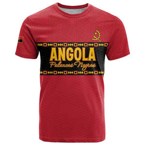 T-shirt personalizzata Angola 4 De Fevereiro Slim Fit stampa a sublimazione 3D che celebra il giorno della <span class=keywords><strong>lotta</strong></span> <span class=keywords><strong>armata</strong></span> Giornata dell'orgoglio angolano - Product Image 6