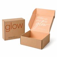 Boîtes d'emballage pour colis en matériau recyclable personnalisées avec des motifs imprimés colorés, les boîtes en papier sont utilisées pour l'emballage de cadeaux