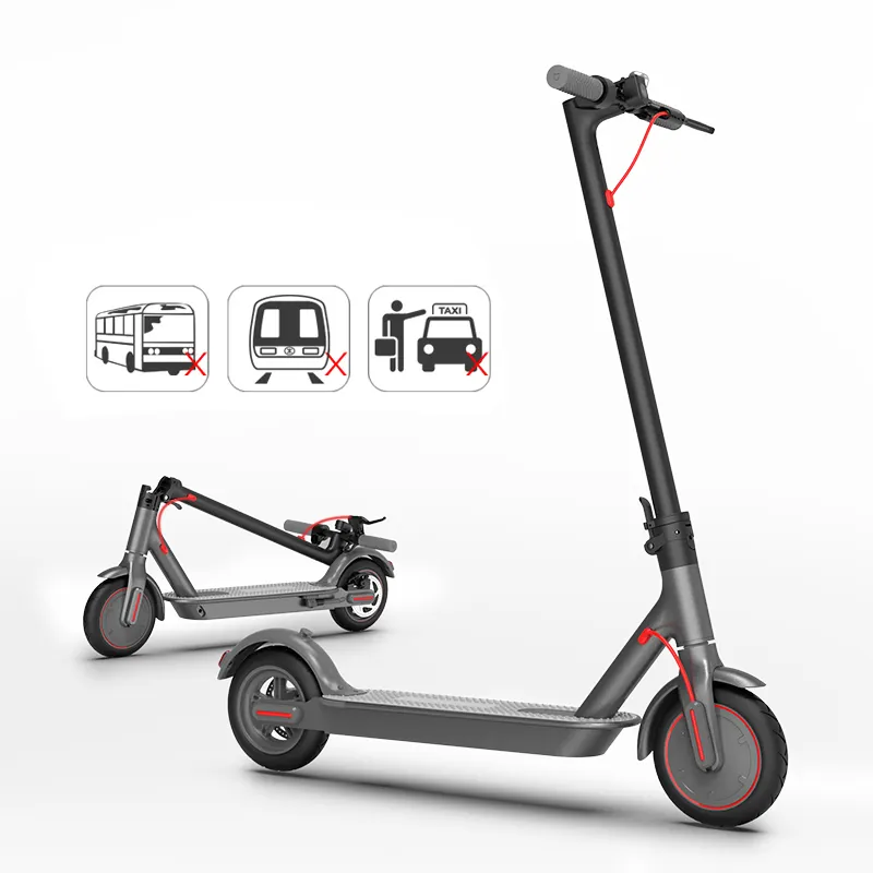 EU Warehouse Dropshipping 8.5Inch 350W High Speed Electric Scooter Light Weight Elektirikli Scooter