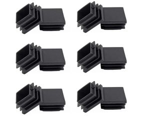 Capuchon d'extrémité carré en <span class=keywords><strong>plastique</strong></span> LDPE <span class=keywords><strong>50x50</strong></span> 2x2 pouces pour tube en acier dans les raccords de tuyauterie - Product Image 5