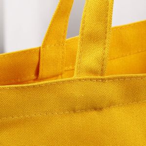 Sac de loisirs portable en toile à bandoulière pour étudiant artiste, sac de shopping imprimé publicitaire - Product Image 3