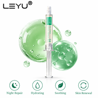 OEM ODM OBM Vente en gros directe d'usine Marque privée Logo personnalisé Soin réparateur hydratant apaisant à la mélatonine pour la nuit 10ml 5X