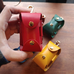 Sac de golf minimaliste de style coréen, peut être accroché à la taille, mini sac de golf en cuir PU, sac de rangement de golf de couleur unie, petit sac de golf - Product Image 2
