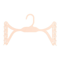 DS2861 Wäschetrockengestell Kleidung Hanger nass und trocken Hanger mit Clip Kunststoffhänger für BH Höschen Unterwäsche